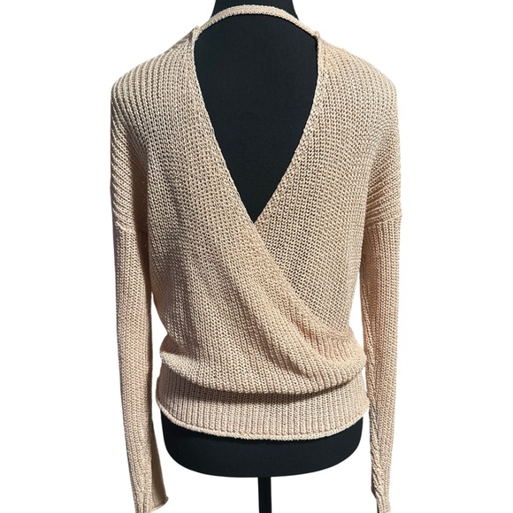 Women's Blush Wrap Sweater - Picture 2 of 3